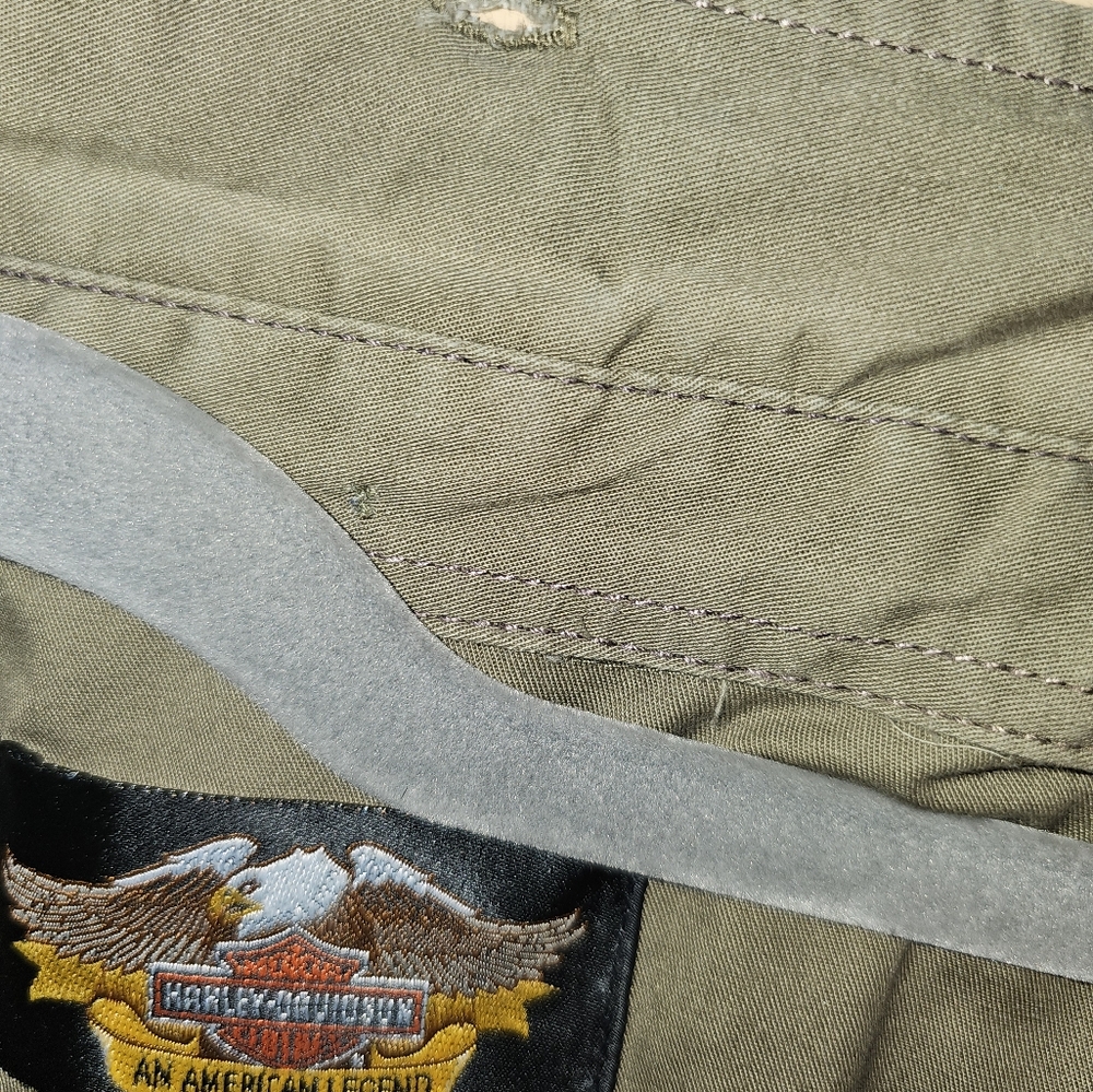 HARLEY-DAVIDSON MENS LONG SLEEVE SHIRT SMALL  POCKET BUTTON DOWN 100% COTTON - Picture 5 of 5